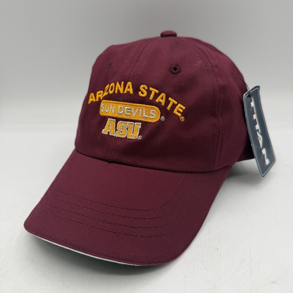 Vintage ASU Arizona State Sun Devils Hat Cap Strapback Adjustable Titan Headwear